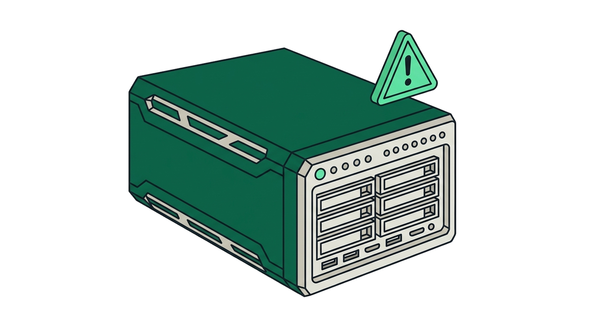 Diagram illustrating server errors on shared web hosting.