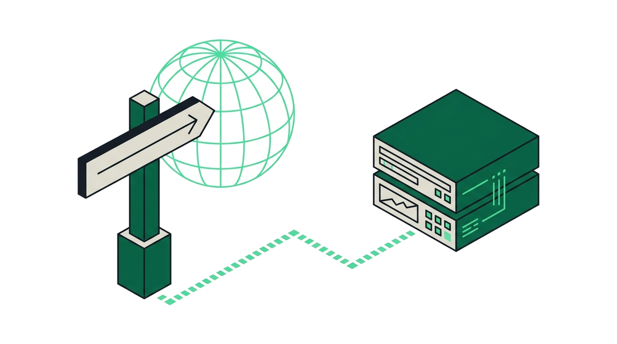 Point a domain at your host