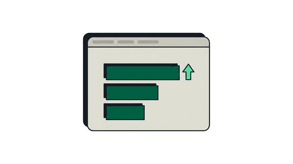 Illustration representing SEO & content.